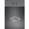 Suspension Trio Charivari LED Nickel mat, 1 lumière