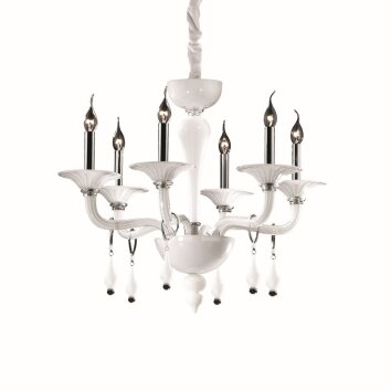 Lustre Ideal Lux MIRAMARE Chrome, 6 lumières