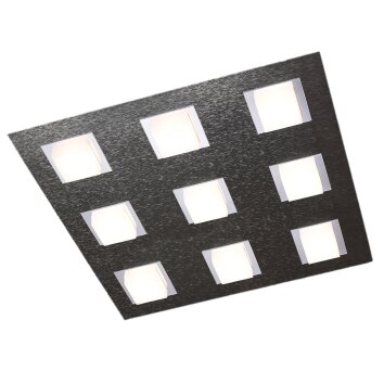 Plafonnier Grossmann BASIC LED Anthracite, 9 lumières