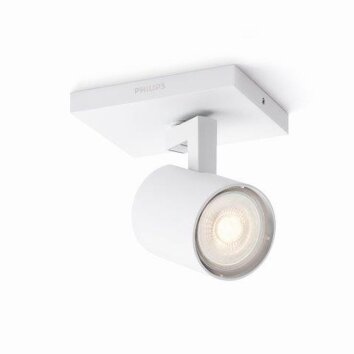 Plafonnier Philips Runner LED Blanc, 1 lumière