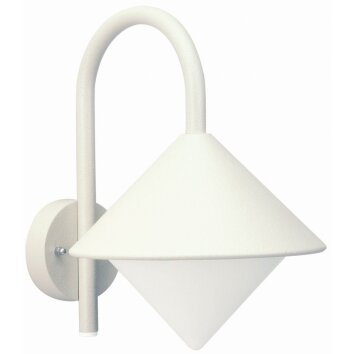 Applique extérieure Albert 645 Blanc, 1 lumière