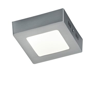 Plafonnier Trio Zeus LED Nickel mat, 1 lumière