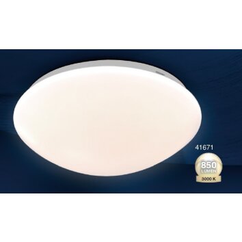 Plafonnier Globo KIRSTEN LED Blanc, 16 lumières