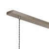 Suspension Steinhauer Elegance Transparent, 4 lumières