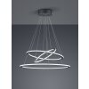 Suspension Trio Durban LED Anthracite, 1 lumière