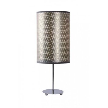 Lampe de table Lucide MODA Gris, 1 lumière