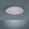 Plafonnier Leuchten-Direkt SPARKLE LED Nickel mat, 1 lumière, Télécommandes