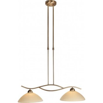 Suspension Steinhauer CAPRI Bronze, 2 lumières