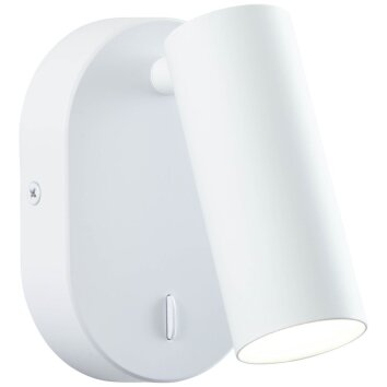 Applique murale Brilliant Soeren LED Blanc, 1 lumière