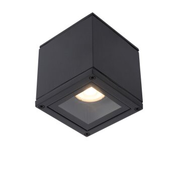 Spot de plafond Lucide AVEN Noir, 1 lumière