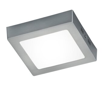 Plafonnier Trio Zeus LED Nickel mat, 1 lumière