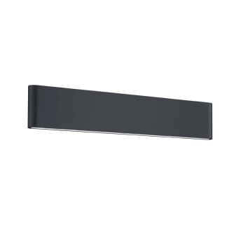 Applique murale d'extérieur Trio Leuchten THAMES II LED Anthracite, 2 lumières