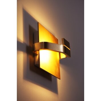 Applique murale Elesi Luce LED Or, 1 lumière