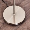 Lampadaire Ascona Nickel mat, 3 lumières