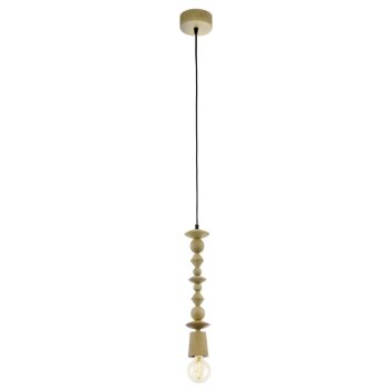 Lampe suspension Eglo AVOLTRI Bois clair, 1 lumière