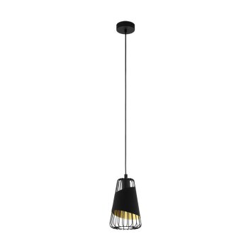 Suspension Eglo AUSTELL Noir, 1 lumière