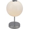 Lampe à poser Globo Trude LED Nickel mat, 1 lumière