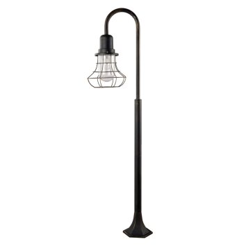 Lampadaire Lutec BIRD Brun, Or, 1 lumière