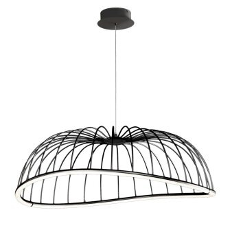 Suspension Mantra CELESTE LED Noir, 1 lumière