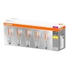 Lot de 5 Osram LED E27 7 Watt 2700 Kelvin 806 Lumen