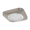 Plafonnier Eglo PUYO LED Nickel mat, 1 lumière