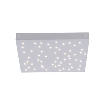 Plafonnier Leuchten Direkt Ls-STARS LED Blanc, 1 lumière, Télécommandes, Changeur de couleurs