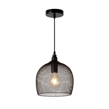 Suspension Lucide MESH Noir, 1 lumière