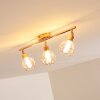 Plafonnier Ferrand LED Cuivre, 3 lumières