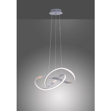 Suspension Paul Neuhaus MELINDA LED Acier inoxydable, 1 lumière