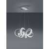 Suspension Trio Leuchten CARRERA LED Aluminium, 1 lumière