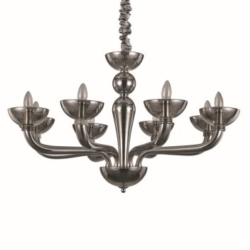 Lustre Ideal Lux CASANOVA Chrome, 8 lumières