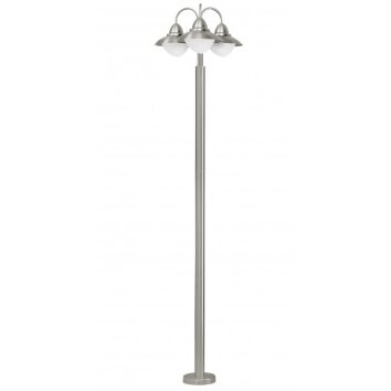 Lampadaire extérieur Eglo SIDNEY Acier inoxydable, 3 lumières