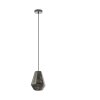 Suspension EGLO CHIAVICA Nickel mat, Noir, 1 lumière