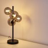 Lampe de table Chehalis LED Noir, 4 lumières