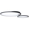 Plafonnier Brilliant Bility LED Noir, 1 lumière