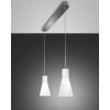 Suspension Fabas Luce DIANA Chrome, 2 lumières