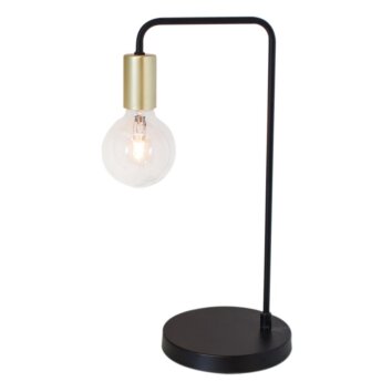 Lampe à poser By Rydens Fondi Noir, 1 lumière