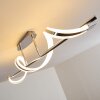 Plafonnier Vora LED Chrome, 1 lumière