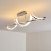 Plafonnier Vora LED Chrome, 1 lumière