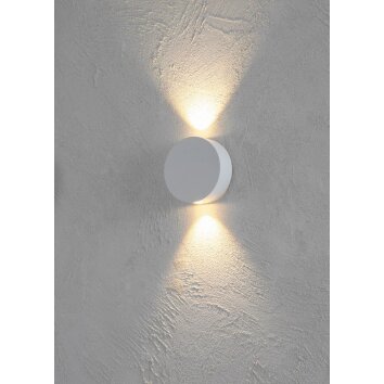 Applique Escale SUN LED Blanc, 2 lumières