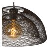 Suspension Lucide MESH Gris, 1 lumière