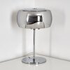 Lampe de table Blacklick Chrome, 3 lumières