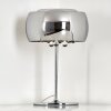 Lampe de table Blacklick Chrome, 3 lumières