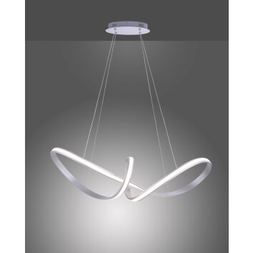 Suspension Paul Neuhaus MELINDA LED Acier inoxydable, 1 lumière