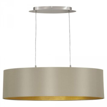 Suspension Eglo MASERLO Nickel mat, 2 lumières