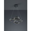 Suspension Trio Francis LED Anthracite, 1 lumière