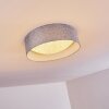 Plafonnier Tallaboa LED Blanc, 1 lumière