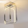 Plafonnier Sepino LED Chrome, 1 lumière