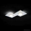 Plafonnier Grossmann KARREE LED Aluminium, Titane, 2 lumières