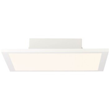 Plafonnier Brilliant Buffi LED Blanc, 1 lumière